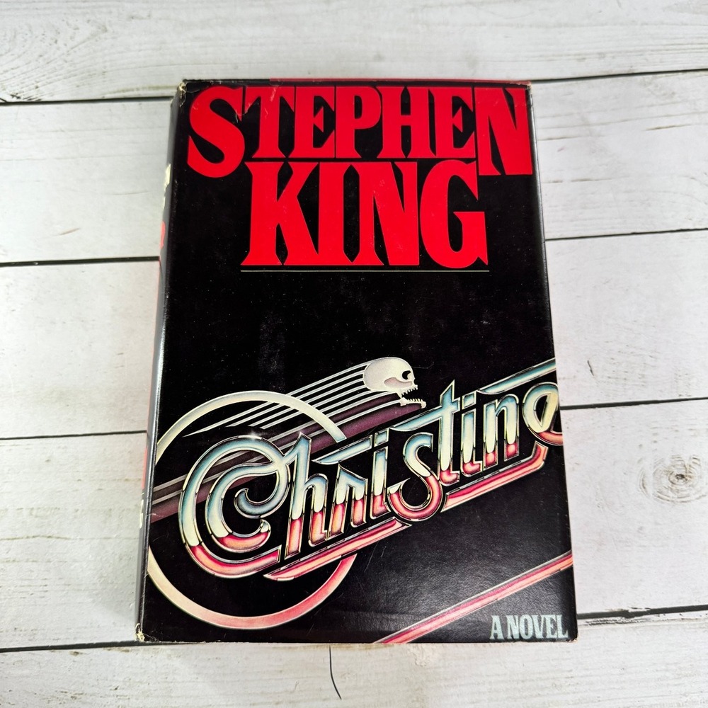 Christine Stephen King 1983 Book Club Edition Horror Novel Viking